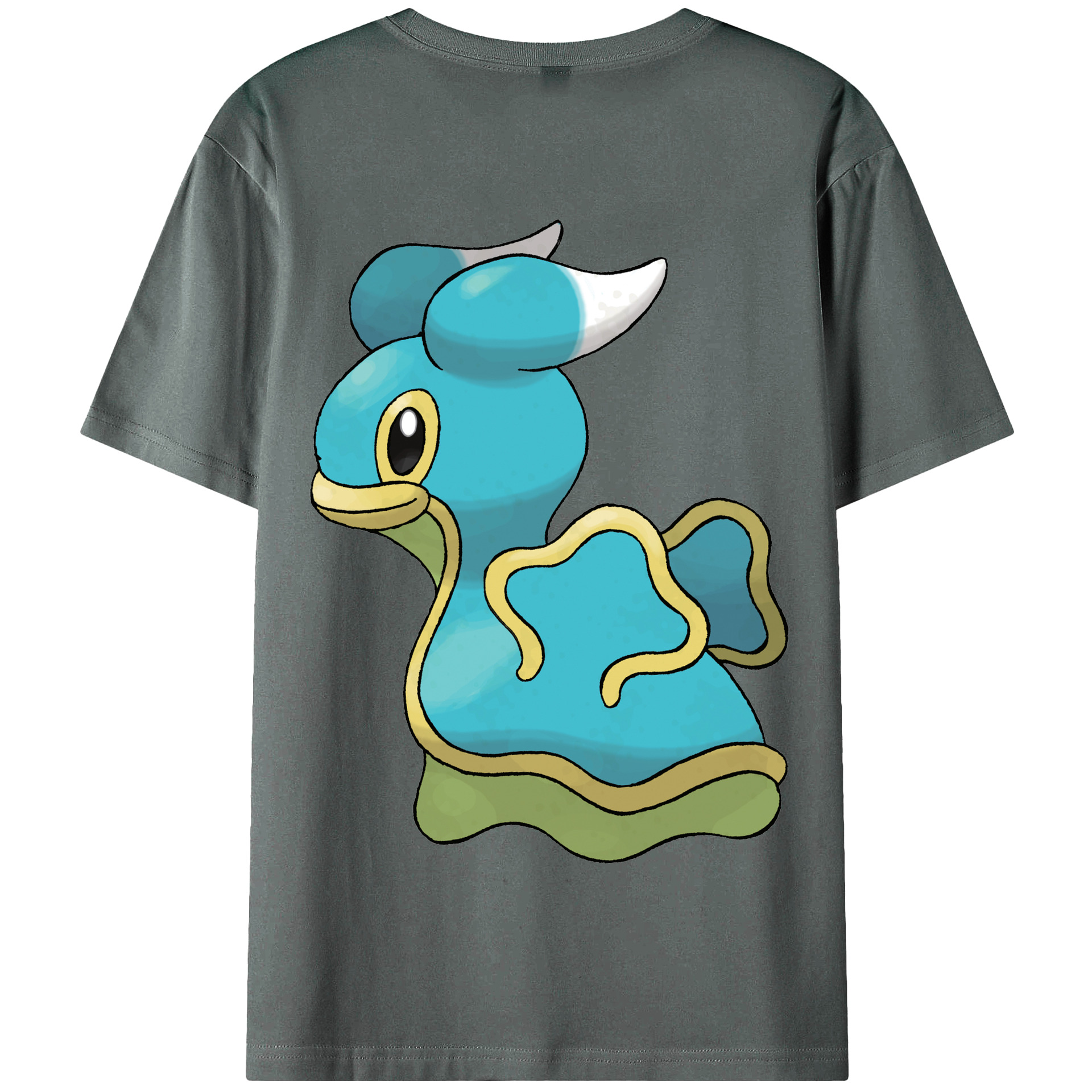 （画像用） ポケットモンスター Pokémon 綿100％半袖Tシャツ（背面プリント）